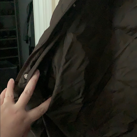 Long brown winter jacket - Picture 5 of 6